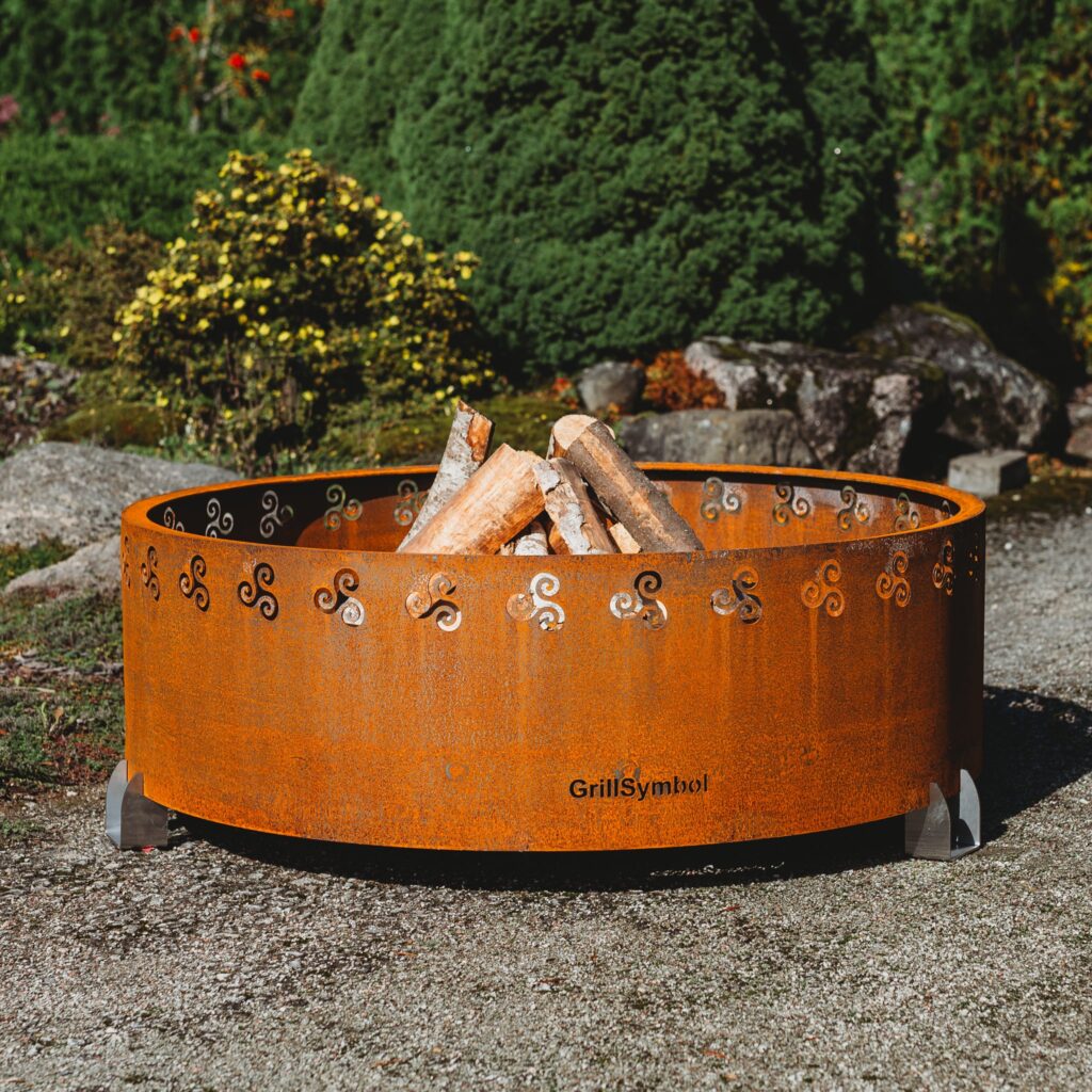 Legend Corten Steel Fire Pit