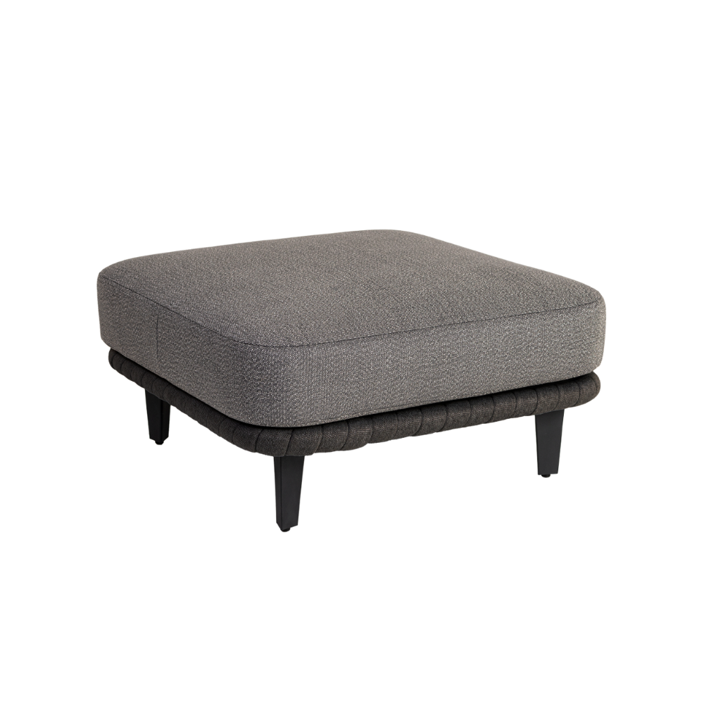 Alexander Rose Cordial Luxe Dark Grey Ottoman