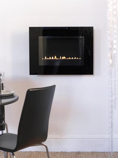 Eko 5060 Flueless Gas Fire Black